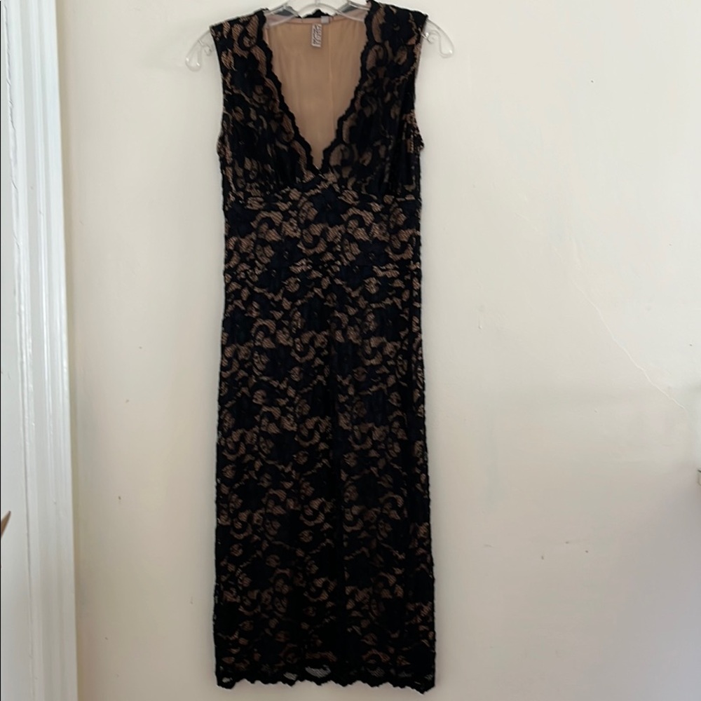 Vintage True Meaning Nylon/Spandex Lace Dress